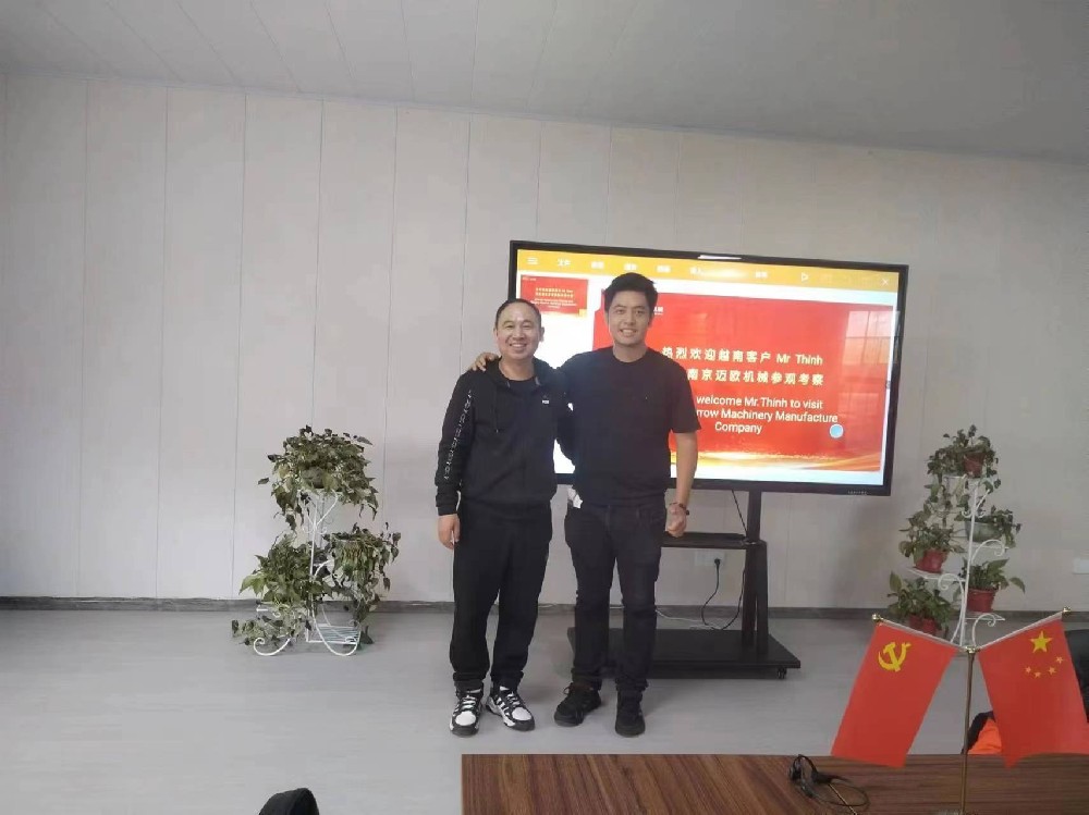 越南、印度客戶來(lái)我司參觀考察